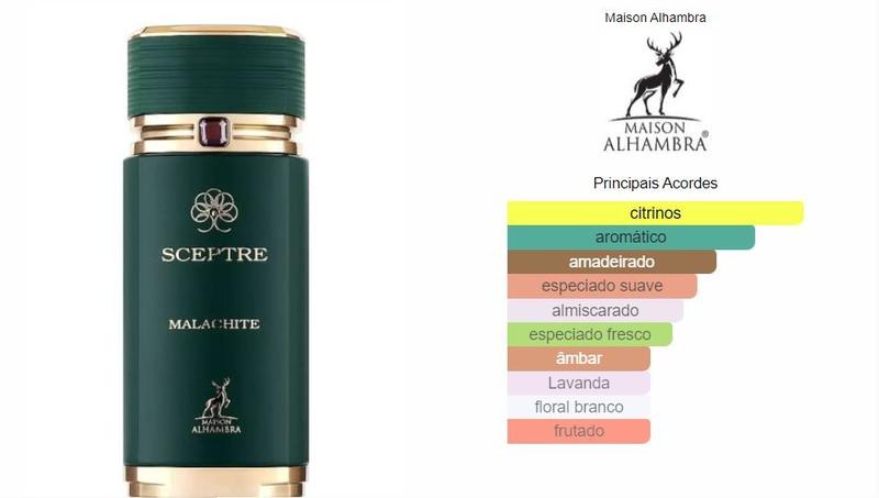 Perfume Sceptre Malachite Maison Alhambra Edp 100 Ml - Outro
